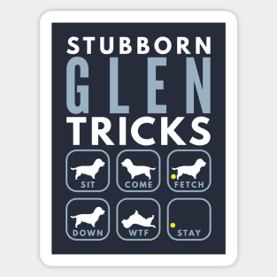 Stubborn Glen Tricks - Dog Training Sticker